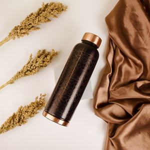 Bouteilles de verres en cuivre sur mesure variété de modèles fabriqués à la main Inde Souvenir pour la maison ou le voyage pour les idées de cadeaux de porte - Product Image 2