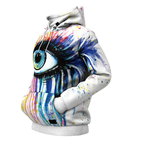 Sweat-shirts unisexes personnalisés par sublimation 2023, coton lourd, surdimensionné, à capuche, polaire, 100% uni, sweat-shirts d'hiver pour hommes, séchage rapide - Product Image 6