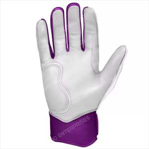 VENTE CHAUDE Gants de Frappeur Personnalisés Nouveau Design Digital Cabretta Cuir Fabriqué avec Logo EN CAOUTCHOUC GANTS de Frappeur de Baseball - Product Image 4