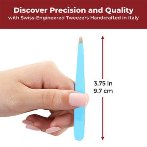 Pince à épiler professionnelle en acier inoxydable pour hommes femmes Instruments de beauté incarnés - Product Image 4