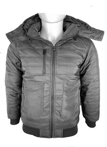 Chaquetas Acolchadas Gruesas al por Mayor, Ropa Exterior Personalizada para Hombre, Estilo Burbuja Personalizado, Cuello Alto, Tela de Lona, Estilo Urbano - Product Image 4