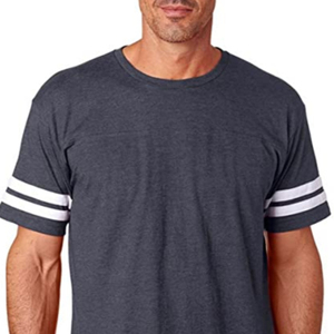 Camiseta informal de algodón para hombre, ropa de calle de alta calidad, a la moda, bordada con Logo personalizado, venta al por mayor, Verano - Product Image 2