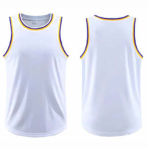 Camisetas de Baloncesto Estampadas al por Mayor, Diseño Personalizado Unisex, Transpirables, de Secado Rápido, Antibacterianas, Tallas Grandes, Camisetas de Poliéster Baratas - Product Image 3