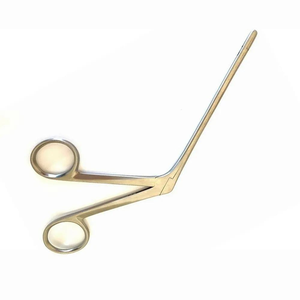 Pinzas de Cocodrilo de Acero Inoxidable de 3.3 Pulgadas, Juego de Instrumentos Quirúrgicos ORL, Extremo Dentado, Manual, Alta Calidad, Ligero, para Hospital - Product Image 2