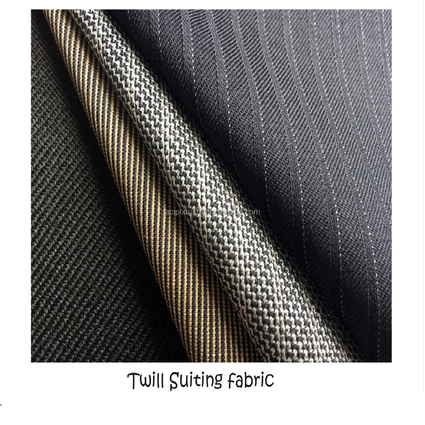 High Quality Interlining Fabric that is woven, providing strength and stability with a heavier weight for increased support.