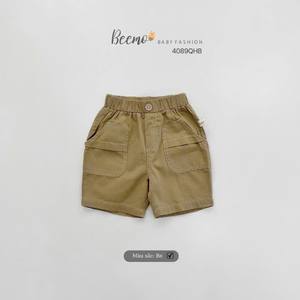 Nouvel arrivage de shorts kaki style coréen pour garçons de 1 à 7 ans 100% coton tendance estivale en vente en gros ensembles de vêtements pour bébés - Product Image 1