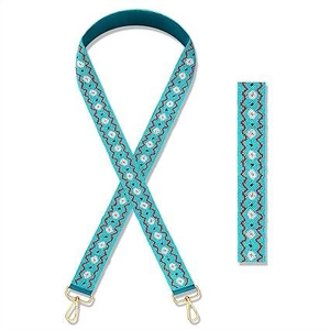 Handmade Beaded Bag Strap with <b>COLOURFUL</b> Pattern Adjustable Shoulder Crossbody Replacement <b>Handbag</b> Purse by glowin fashion - Product Image 1