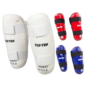 Protector de Espinilla y Empeine para Kickboxing Estilo WAKO, Protección Profesional para Sparring, Aprobado por WAKO - Product Image 1
