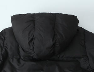 Mujeres 2025 nueva moda chaqueta acolchada de algodón capucha chaqueta gruesa abrigo manga larga bolsillos ropa de abrigo femenina - Product Image 5