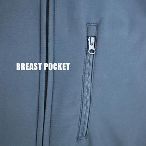 เสื้อแจ็คเก็ตซอฟต์เชลล์ ปรับแต่งลายปัก 3 มิติ ระบายอากาศได้ดี ไซส์ใหญ่ แขนยาว ชุดกีฬา โพลีเอสเตอร์ 100% สำหรับผู้ชาย แบบติดกระดุมด้านหน้า - Product Image 6