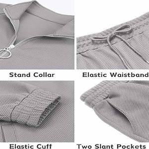 ชุดวอร์มลำลองผู้ชายแบบสองชิ้น ขายส่ง รับสกรีนโลโก้ ชุดกางเกงวอร์มผู้ชายแบบซ้อน โพสต์โดย Dress Sports - Product Image 6