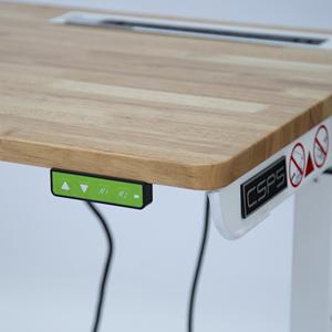 Escritorio Eléctrico Ajustable en Altura de 168 cm, para Almacén o Taller, Escritorio Elevador con Altura Ajustable, Mesa de Pie y Sentado, Muebles de Oficina - Product Image 6