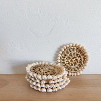 Haute Qualité Élégant Écologique Tissé À La Main Rotin Tasse Dessous De Verre Améliore Table Décor Servir Boissons Fruits Légumes Manuel Outil