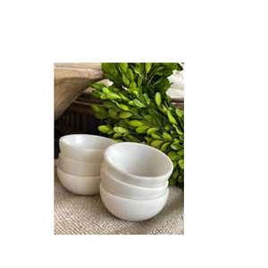 Pot à sel et sucre en marbre Bols à sel et poivre Pot à sel Pot d'assaisonnement et utilisation à la main - Product Image 4