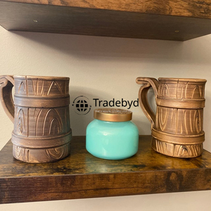 Taza de madera para amantes de la cocina pieza artesanal que combina con interiores acogedores Tradebyd - Product Image 3