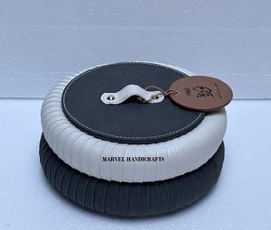 Productos de tendencia 2024 recién llegados artesanías de madera de cuero Bandejas para servir platos artesanías para Ramadán caja de regalo para servir - Product Image 3