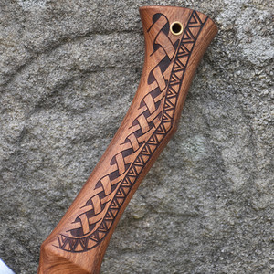 เครื่องตัดไม้ฟืนฟืนฟืนกลางแจ้งแบบแฮนด์เมดทำจากดามัสกัส - Product Image 4