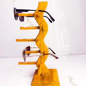 Support de présentation de lunettes de soleil Diamond Rapid en aluminium pour lunettes de vue pour comptoir de magasin extra brillant - Product Image 1