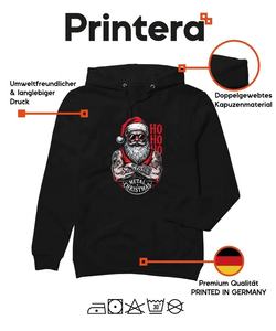 เสื้อฮู้ดดี้ผู้ชายผ้าฝ้ายพิมพ์ลายขายดี ออกแบบเองได้ สีขาวดำ พิมพ์นูน คุณภาพดีที่สุด เสื้อฮู้ดดี้ยูนิเซ็กส์ - Product Image 4