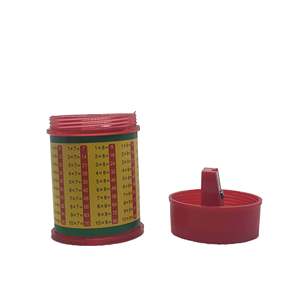 Temperino per matite in metallo con contenitore, tavole di moltiplicazione - Product Image 2