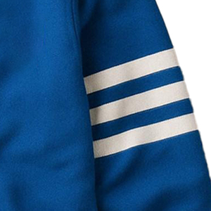 Custom Unisex Letter Varsity <b>Cardigan</b> Sweater Crew Neck Knitwear <b>Chenille</b> Patch Casual Front Merino Wool Blend Anti-Wrinkle - Product Image 4