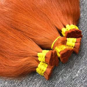 Haute qualité 100% trame de cheveux vierges droite naturelle grand Stock en gros en vrac extensions de cheveux crus vietnamiens couleur cheveux humains - Product Image 3