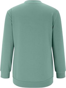 Vente en gros en usine de sweat à capuche vierge de couleur unie d'automne à manches longues sweat à capuche pour hommes et femmes - Product Image 3