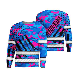 Camiseta de Trabajo de Manga Larga de Secado Rápido para Hombre, Impermeable, de Alta Visibilidad, Color Personalizado, Impresión por Sublimación, Logotipo Personalizado, Reflectante - Product Image 2