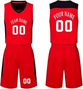Tenue de basketball personnalisée en polyester léger, respirante, anti-UV, séchage rapide, style ensemble, pour homme, avec votre propre design - Product Image 1