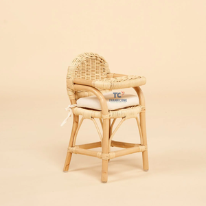 Litera de muñeca de ratán a precio barato para niñas, casas de muñecas en miniatura, muebles de muñecas bonitas, Vietnam - Product Image 2