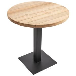 Juego de Mesa y Sillas de Bar de Estilo Industrial Moderno para Restaurantes, Cafés, Hoteles, Gimnasios, Plegable, Ecológico, para 6 Personas, Sala de Estar, Parque - Product Image 1