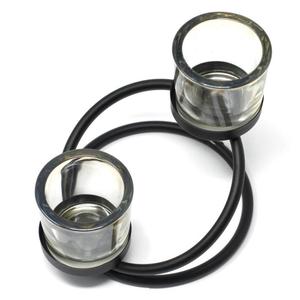 Pure Handmade Premium Quality Small Table <b>Top</b> Metal Candle Holder Black Powder Coated Finished Metal Candle Holder - Product Image 5