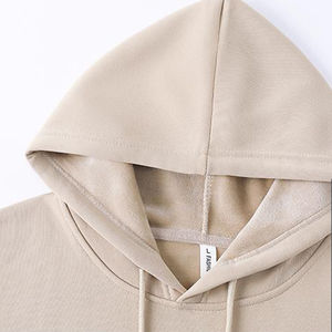 Sweats à capuche pour hommes surdimensionnés pour l'hiver Logo personnalisé Streetwear Hip Hop Style Drop Shohulder OEM - Product Image 5