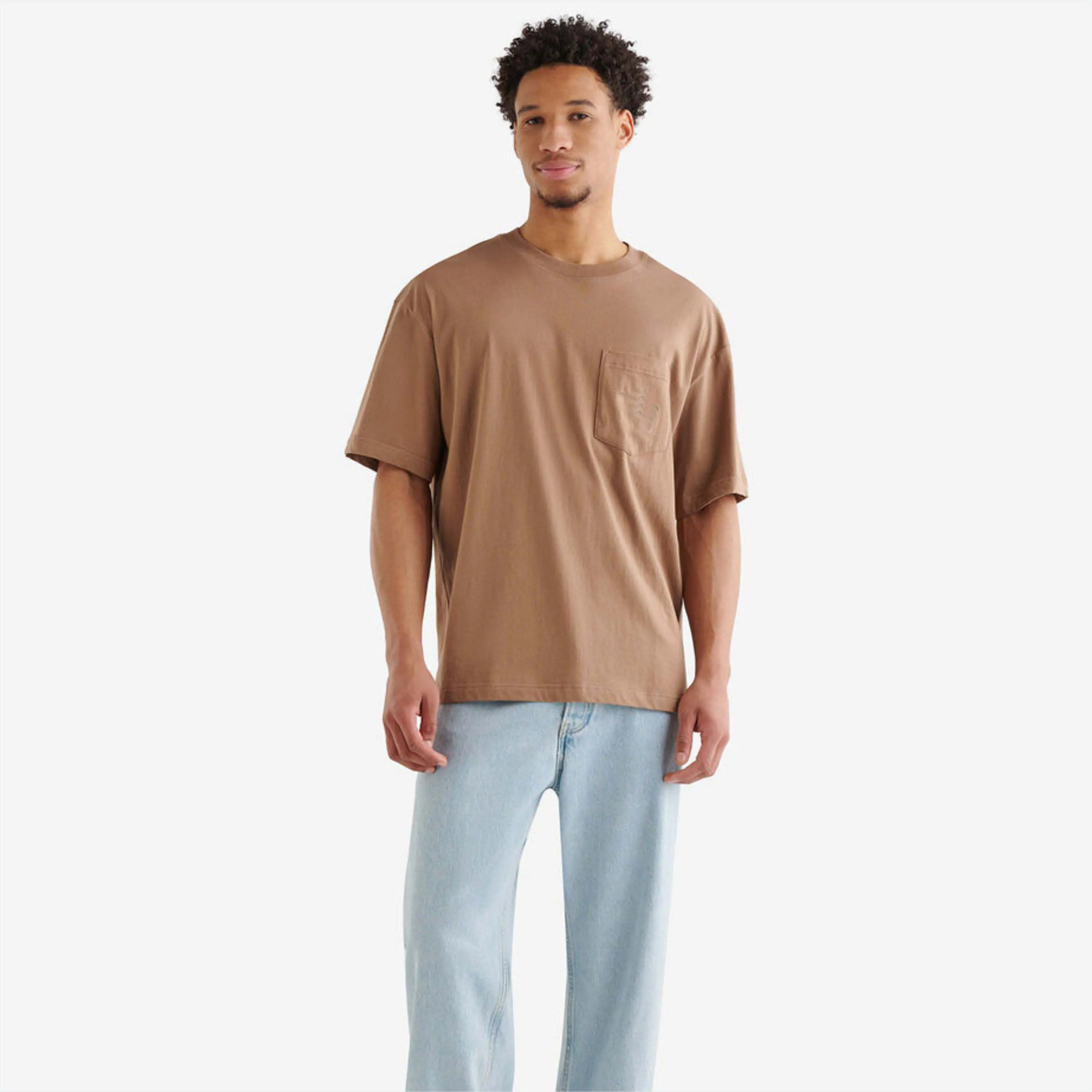 Classic Men's Cotton T-Shirt with Pocket: Soft and Comfortable, Perfect for Casual Everyday Wear, Available in Multiple Colors