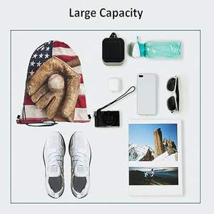 Top Quality Drawstring <b>Bags</b> Sports Baseball Sport <b>Gym</b> Sack Drawstring <b>Bag</b> String <b>Bag</b> Yoga <b>Bag</b> for Men Women - Product Image 6