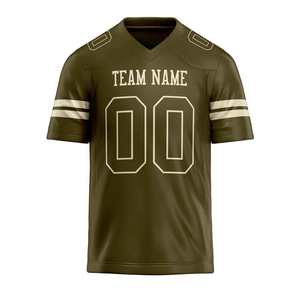 เสื้อฟุตบอลอเมริกันสำหรับผู้ชายแบบสั่งทำพิเศษ ลายพิมพ์แบบรีดร้อน กางเกงขาสั้นสำหรับทีม ผลิตจากโพลีเอสเตอร์ 100% ระบายอากาศได้ดี - Product Image 3