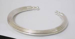 Bracelet en cuivre rouge tissé, bijoux en cuivre émaillé, bracelet à motif géométrique, bracelet en laiton incrusté, artisanat en métal rouge ethnique - Product Image 4