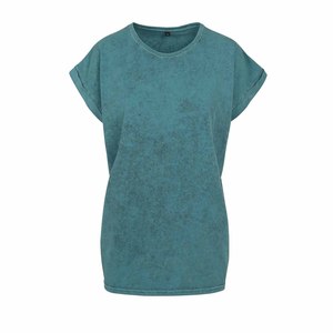 Camiseta de algodón grueso OEM, camiseta negra Beigue Heavyweight, camiseta 220 GSM Stone Acid Wash - Product Image 5