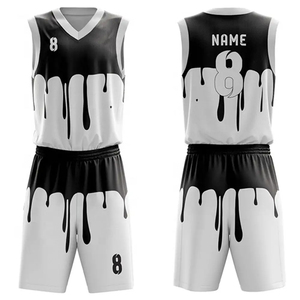 Conjunto de Ropa de Baloncesto al por Mayor para Hombre, Camiseta de Baloncesto Reversible, Uniformes de Equipo, Jersey Personalizado, Ropa de Baloncesto - Product Image 4