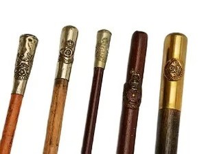 Bastón de cuerno Vintage antiguo con mango de corcho, bastón de diseñador para caminar Swagger para senderismo, actividades al aire libre, Ronpex de alta calidad - Product Image 4