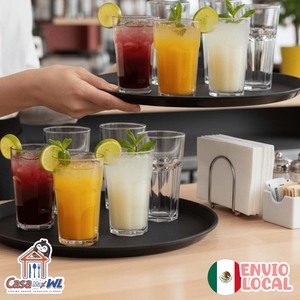 CASAMAX WL Vassoio di Servizio AA-1510-2 59x49x3 Cm Verniciato a Polvere di Grado Commerciale Lavabile in Lavastoviglie per il Trasporto di Bevande e Alimenti - Product Image 4