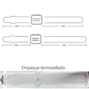 Correa silicone liso orologio S10 9 8 7 6 5 4 3 2 1 - Product Image 3