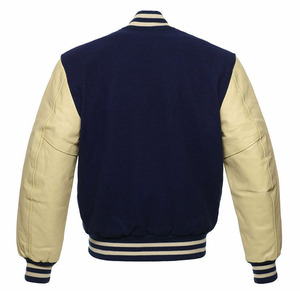 Vestes universitaires à col montant pour hommes à coupe parfaite du fabricant professionnel Meilleures ventes pour la position du logo avant de la saison d'hiver - Product Image 2