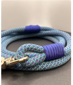 Laisse d'aventure-Ciel bleu-Corde d'escalade recyclée-Rawah Dog Outfitters - Product Image 4