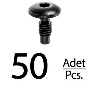 Clips de Montaje para Parachoques Trasero para Renault Kangoo Megane - 50 Piezas - Product Image 1