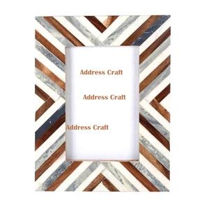 Los más vendidos con el mejor precio, marco de resina y madera, pantalla de mesa marrón oscuro personalizada, marcos de fotos 4x6 para decoración de pared, marco de fotos - Product Image 6