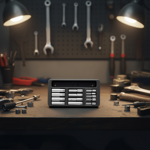 Module de douilles métriques à six pans longue portée Facom, taille 1/2'' - Product Image 3