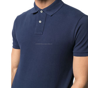 Polos para Hombre con Logotipo Personalizado, 220 g/m², Alta Calidad, Bordado Personalizado, Corte Casual, Fabricante OEM - Product Image 4