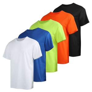 Precio al por mayor Logotipo personalizado Impreso Camisetas de hombre de alta calidad Colores sólidos - Product Image 2