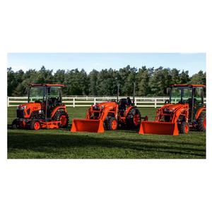 Para tractores 4WD de alto rendimiento de la serie LX construidos para agricultura y paisajismo con caja de cambios de bomba de motor de núcleo de potencia confiable - Product Image 1